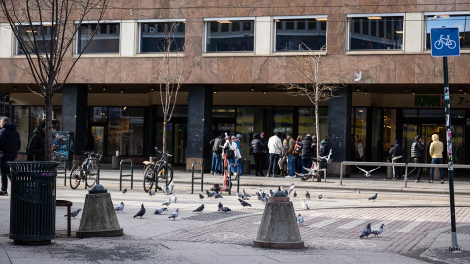 Rusmiljø i Storgata