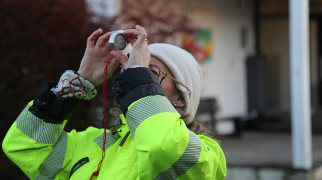 Aborist med høydemåler
