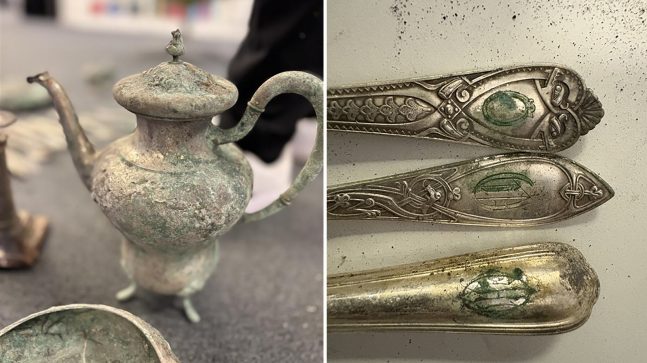 Sølvtøy fra Hukodden