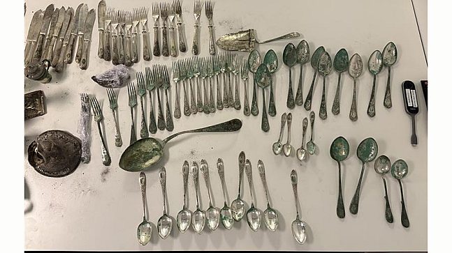 Sølvtøy fra Hukodden