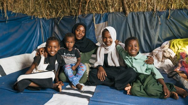 NRK TV aksjonen Sudan Hawa Foto Mohammed Abdulmajid NRC Flyktningleiren